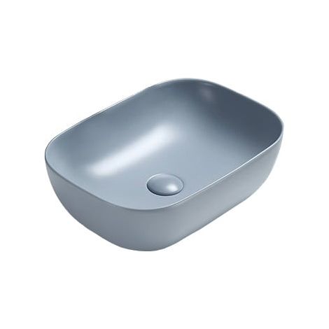 Mexen Rita lavello da appoggio 45 x 32 cm, grigio-blu opaco - 21084569 (1/2)