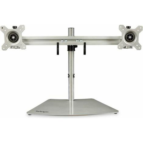 Startech Soporte para dos monitores plateado 95 cm de ancho