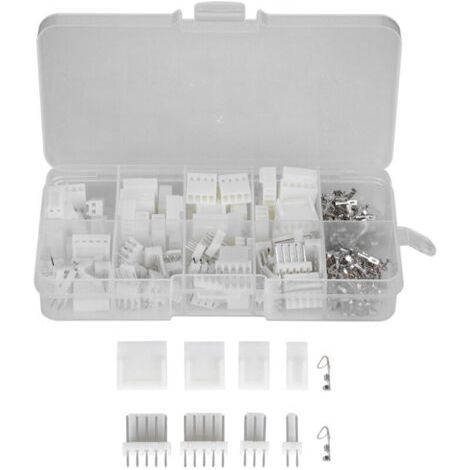 Connecteur de fil terminal 230 pièces JST XH type pièces électriques pour aiguille extérieure droite 2/3/4/5 broches,DUBUNS