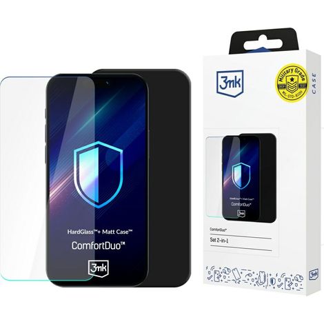 Funda para Xiaomi 15 3MK ComfortDuo Negro Mate