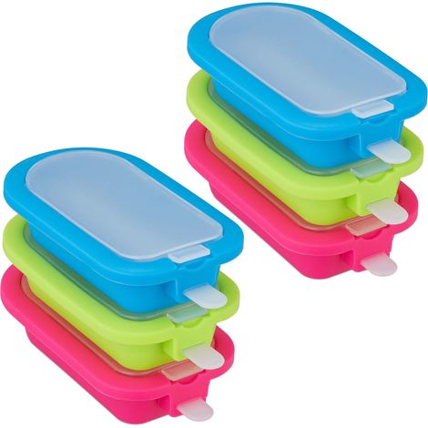 Set mit 6 silikon eisformen 8 (1/5)