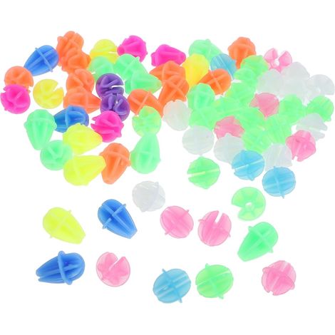 Décoration De Rayon De Vélo Accessoires De Décoration De Rayon Roue De Vélo Ornement De Cyclisme Perles De Rayon Clips De Rayon Perles Décors De Rayon Perles De Bricolage (1/5)