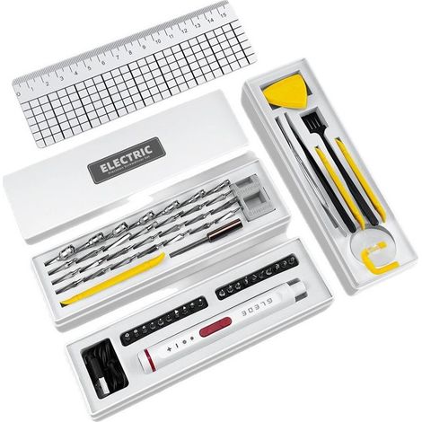 Kit Tournevis Électrique de Précision, Outil Multifonction pour Réparation Téléphone & Bricolage MaisonWCY