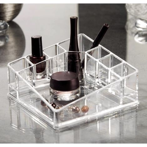 organizer quadrato 14x14x7.2cm