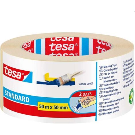 nastro carta adesivo tesa "eco" per mascheratura standard 50 mm x 50mt (1/5)