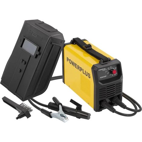 Saldatrice elettrica inverter professionale POWERPLUS POWX481 A elettrodo 160 A