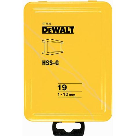 DEWALT Dt5923 Extreme Metal Drill Bit Set, 19 Piece