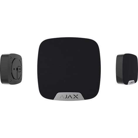 Sirena inalámbrica para interiores Sirena doméstica Ajax negra 38110 AJHSN HSN