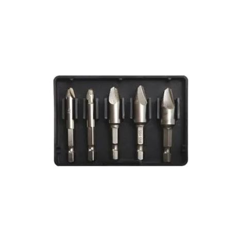 Extracteur de vis BGS Technic 5282 acier carbone 5 pièces