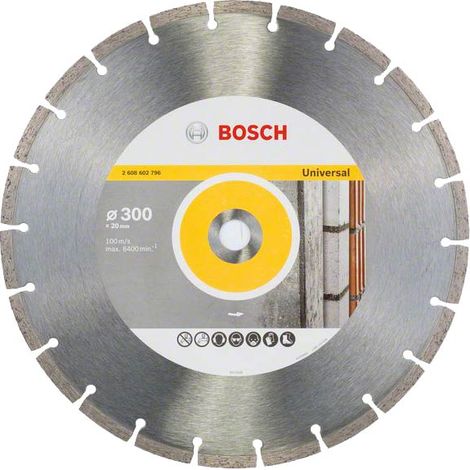 Bosch Multi Material Diamond Trennscheibe, 300 x 20 x 7 mm - 2608615032