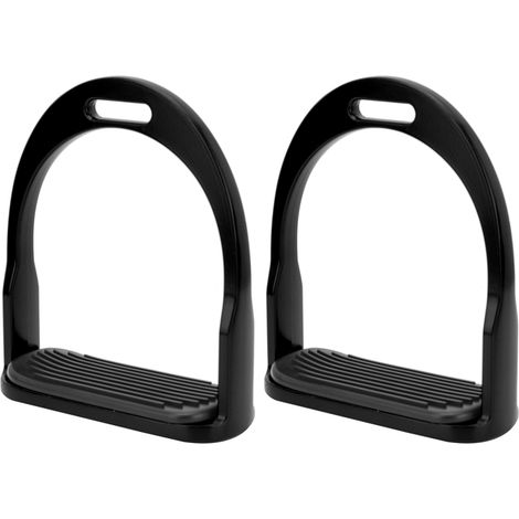 Étriers d'équitation de sécurité larges en aluminium moulé sous pression de qualité supérieure pour enfants (1/5)