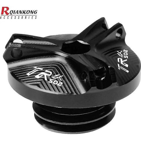 Für Benelli TRK502 TRK502X Leoncino 250 500 BJ250 BJ500 TNT 125 300 600 BN302 Motorrad CNC-Öleinfülldeckel --TRK502 Logo