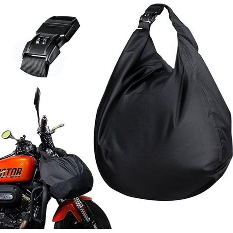 Helmrucksack 30 l abschließbare Helmtasche Helmtasche für Motorradhelme Motorradtasche Groß Oxford-Helmtasche Motorradhelm Große Helmtasche für (1/5)