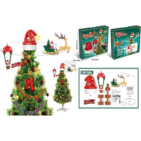 Lifetime Basics Rotating Christmas Ornament Multicolore (1/2)