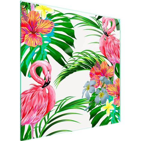 Glasofenschutzplatte 50x52 Bird (1/5)