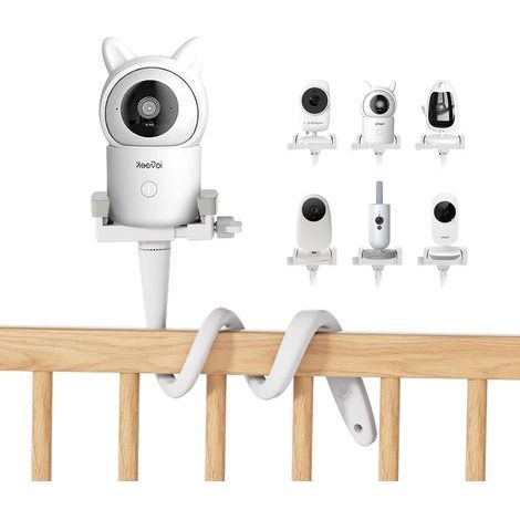 Universal Flexible Mount, Baby Monitor Accessories, 360° Rotating Clip, 1/4 Inch Socket, Baby Room (1/5)