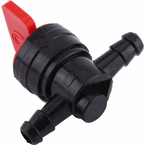Robinet d'Essence en Ligne Universel de 6 mm Robinet de Conduite de Carburant en Plastique Robinet d'Arrêt de Carburant (1/5)
