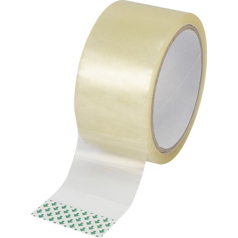 Basetech SH1998C345 SH1998C345 Verpackungsklebeband  Transparent (L x B) 50 m x 48 mm 1 St.