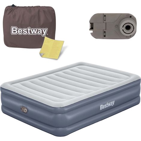 Materasso gonfiabile 203x152x51 cm con pompa elettrica incorporata bestway 6713i