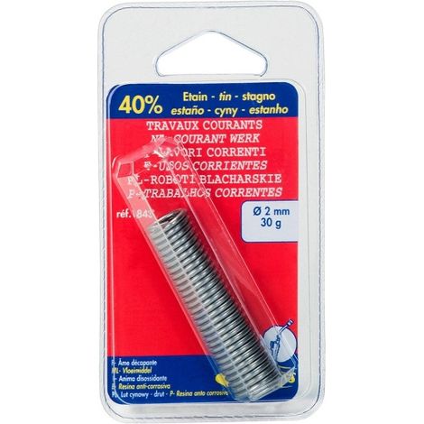 1843 1843 - METAL APORTACION 30g. 40%est/alma decap.diam.2mm