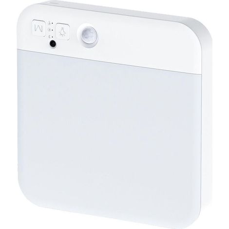 Lampe de Plafonnier avec Détecteur de Mouvement, LED Plafond sans Fil, Rechargeable Plafonnier pour Douche, Salle de Bain, Garage, Escalier (1/4)