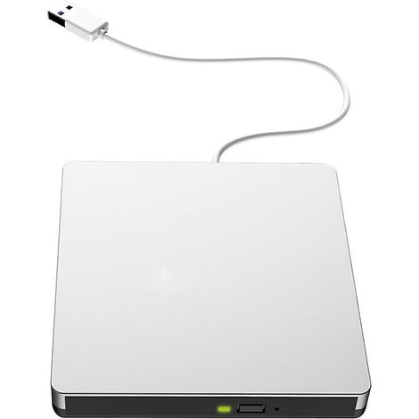 Lecteur/graveur DVD-ROM/CD-RW externe USB 3.0 pour ordinateur portable PC-FFY (1/4)