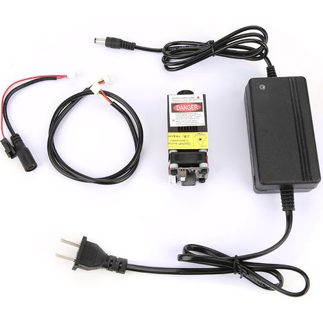 Module laser bleu 500 mW pour graveur/découpeuse CNC DIY (prise US 100-240 V) (1/5)