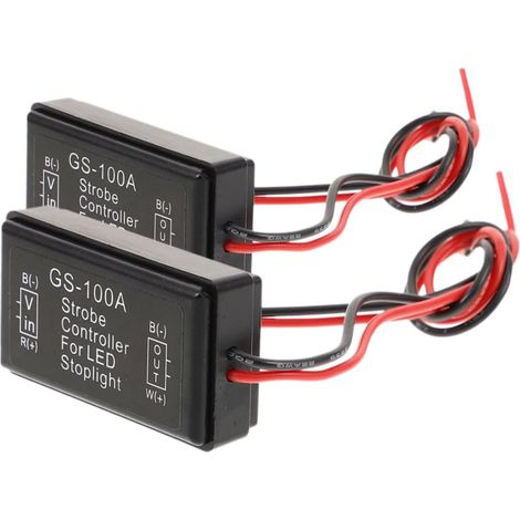 ABOOFAN Contrôleur de Feu Stop Stroboscopique Véhicule Gs-100a (1/5)