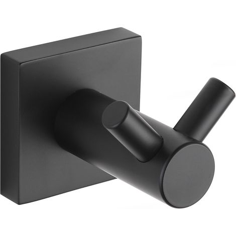 Mexen Doppelter Handtuchhaken, Schwarz - 7081835-70 (1/2)