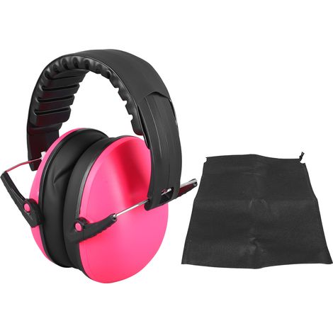 Ortviai Bouchons d'oreilles antibruit pour enfants – Protection acoustique efficace, confortable et sécurisée, couleur rose