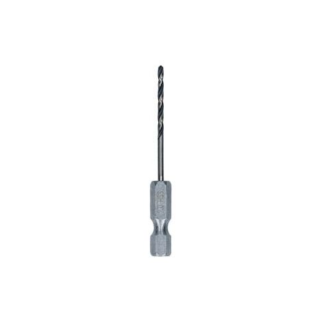 Bosch Foret hélicoïdal HSS métal, 2 x 24 x 60 mm, tige HEX 1/4 (1/5)