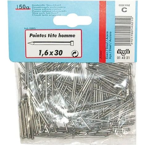 Pointe Th Acier 2.2x50  190g - Vynex