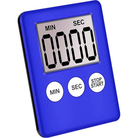 Minuteur de cuisine Fonction Alarme, Écran LED, Piles Incluses (1/5)
