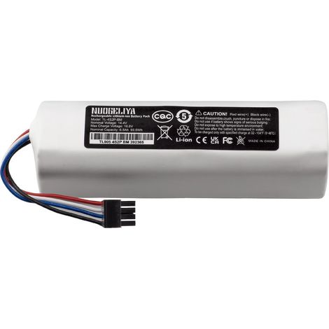 Batterie de rechange Li-ion pour aspirateur robot Dreame D9 F9 BOT L10/Pro/Plus TRUEVER Finder Rls3 14,4 V 6500 mAh (1/5)