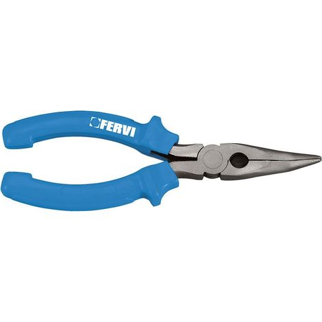 Pince a becs demi-ronds longs courbes 45 degres 160 mm 0813