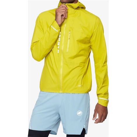 Chaqueta con capucha Mammut Aenergy TR HS - color acacia, talla: l (1/4)