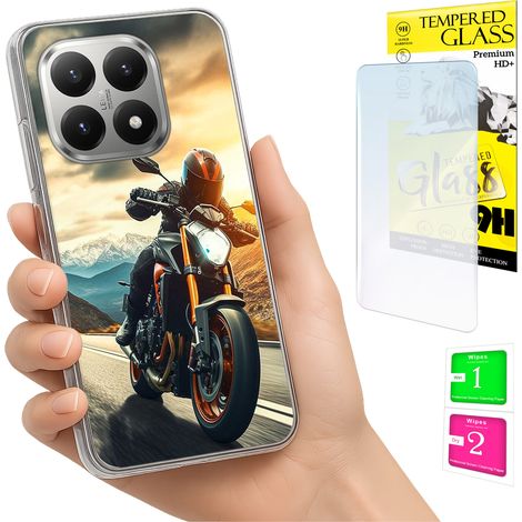 Schutzhülle für Xiaomi 15T: Fotohülle, Rückseite + 9H-Glas (1/5)