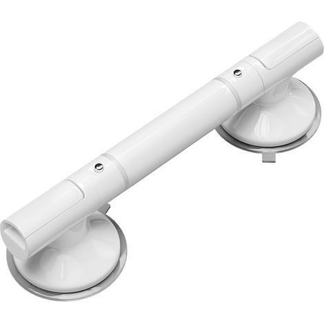 Barre d'Appui WC, Ventouse de Poignée Douche Sécurité, Antidérapant avec Lumière Fluorescente, Sans Perçage, Maintien pour Douche et Bain Baignoire Main Courante Âgées/Handicapées/Enfants (1/5)