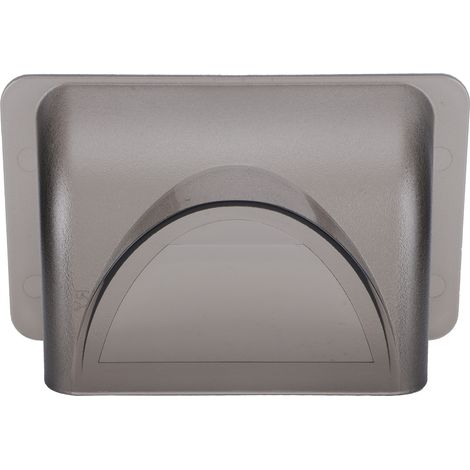 Housse de protection imperméable et UV pour sonnette visuelle de contrôle d'accès grise.-AquaForge