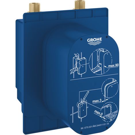 Grohe Corps d’encastrement - Set de pré-montage pour mitigeur électronique de lavabo 36339001 (1/4)