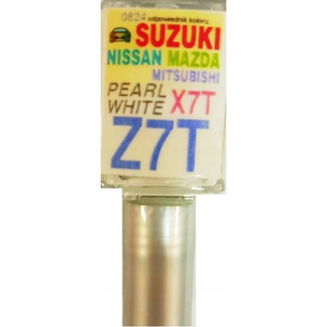 Peinture de retouche pour Mazda Mitsubishi Z7T Blanc nacré, réparation des rayures, 10 ml (1/5)