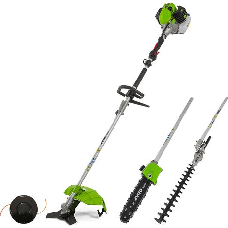 Vito – Débroussailleuse thermique 2T 52 cm³ – Moteur 2.15 CV – Lame 3 dents 255 mm – Coupe-bordure automatique – Taille-haie 45 cm – Élagueuse 30 cm (1/5)