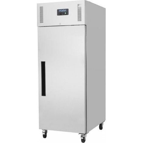Armoire inox pâtissière réfrigérée tropicalisée négative 18 x (L)600 x (P)400 mm, sur roulettes, 750 W, 220 V - MONO (1/5)