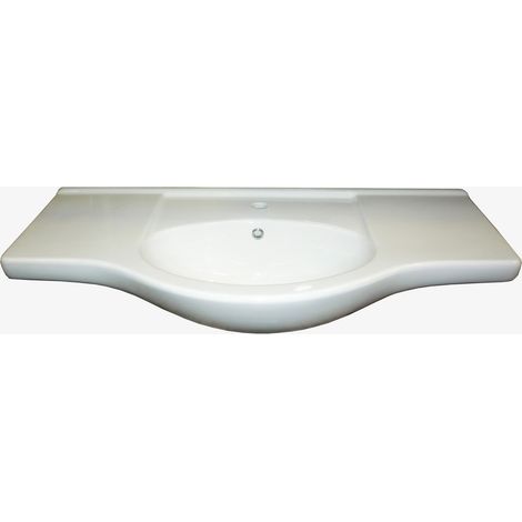 LAVABO IN CERAMICA INTEGRALE CM.105 PER MOBILE EVA (1/2)