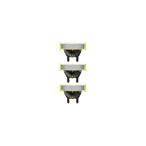 Lames de rechange pour rasoir OneBlade et OneBlade Pro – Lot de 3 – Compatible avec QP430/60, QP2520, QP2523, QP2630, série 6510 (1/4)