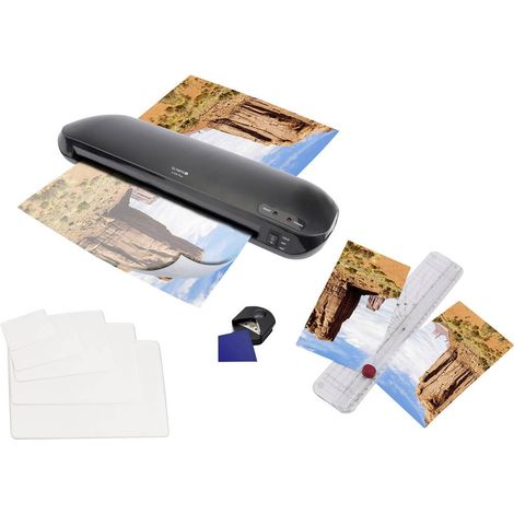 Kit de plastification Olympia A 330 Plus 3138 DIN A3, DIN A4, DIN A5, DIN A6, DIN A7, DIN A8, cartes de visite (1/3)