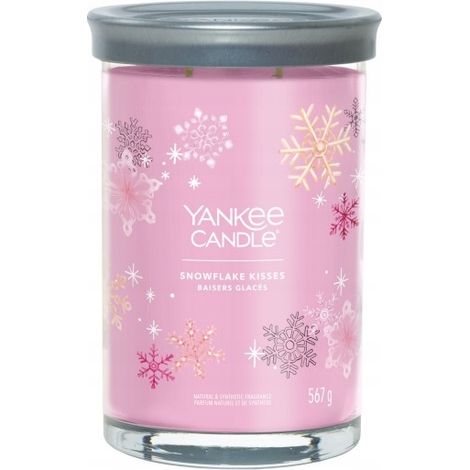 Candela Yankee Candle Snowflake Kisses 567g in bicchiere (1/2)