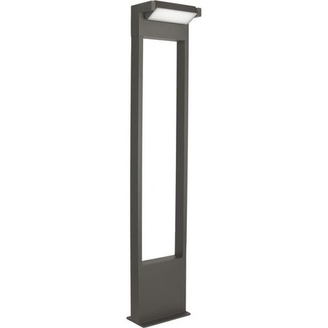 Lampione da giardino 78 cm LED 10W grigio IP54 RT-780 (1/5)