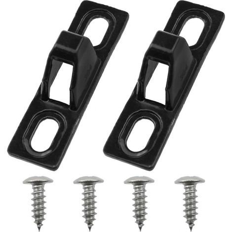 Quincaillerie pour porte coulissante type 70, serrure en acier inoxydable pour porte coulissante en verre avec système de fixation-AquaForge (1/2)