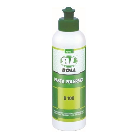 Une bonne pâte à polir pour atténuer les rayures : pâte à polir Boll B100 250 ml